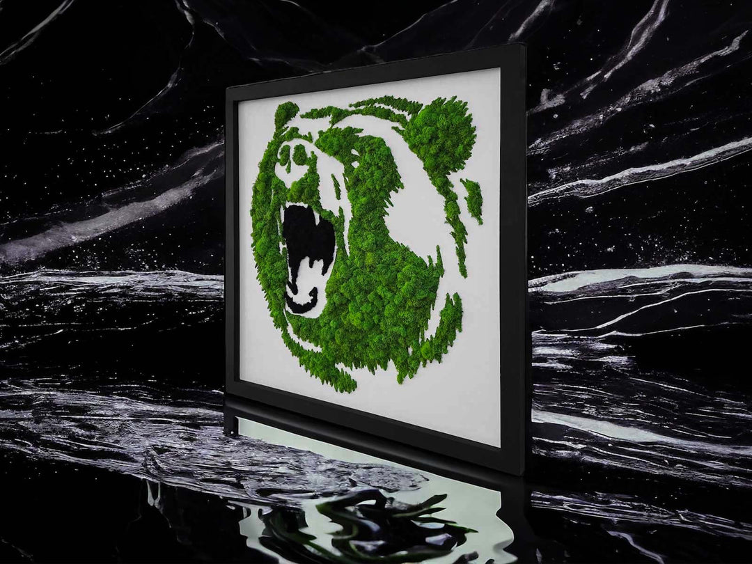 Fusion Bear Moss Art