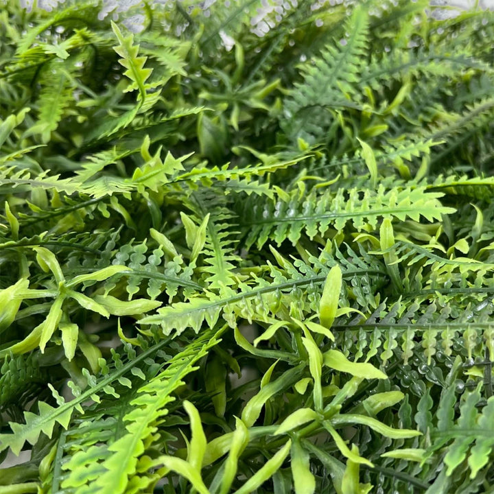 Artificial Fern Plant Tiles - 18"x24" - MossFusion