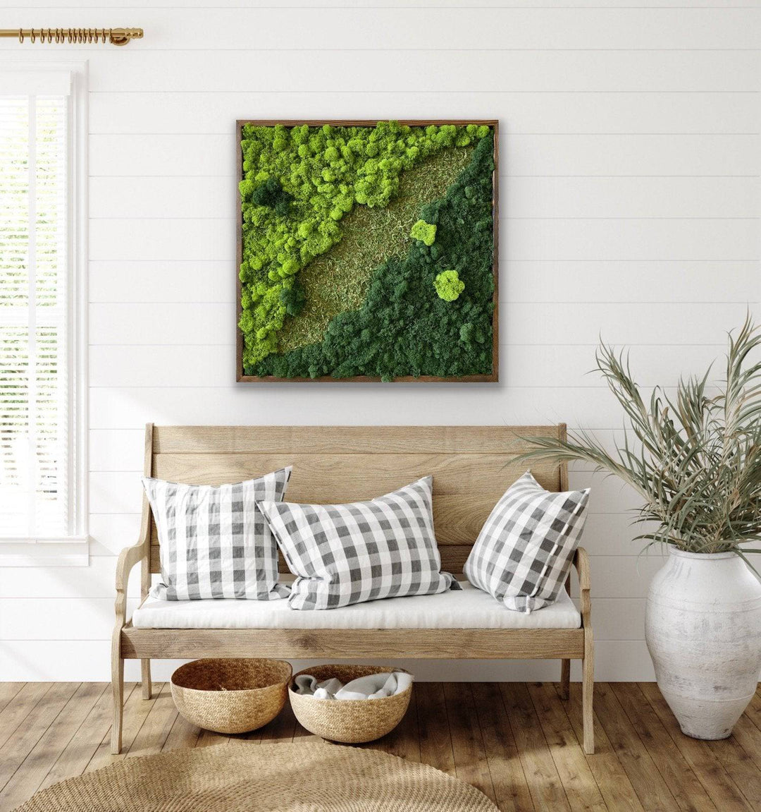 Mixed Moss Garden Wall Art - MossFusion