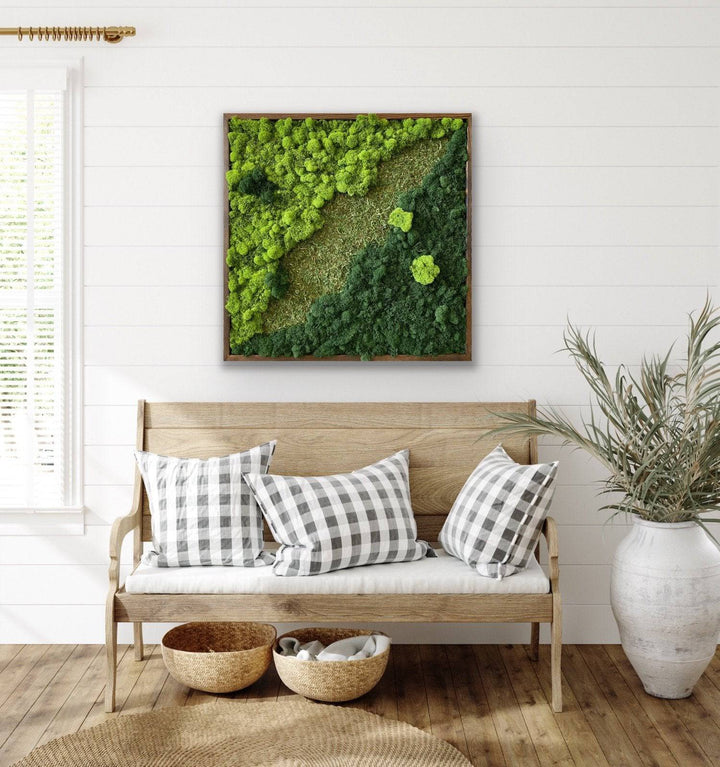 Mixed Moss Garden Wall Art - MossFusion