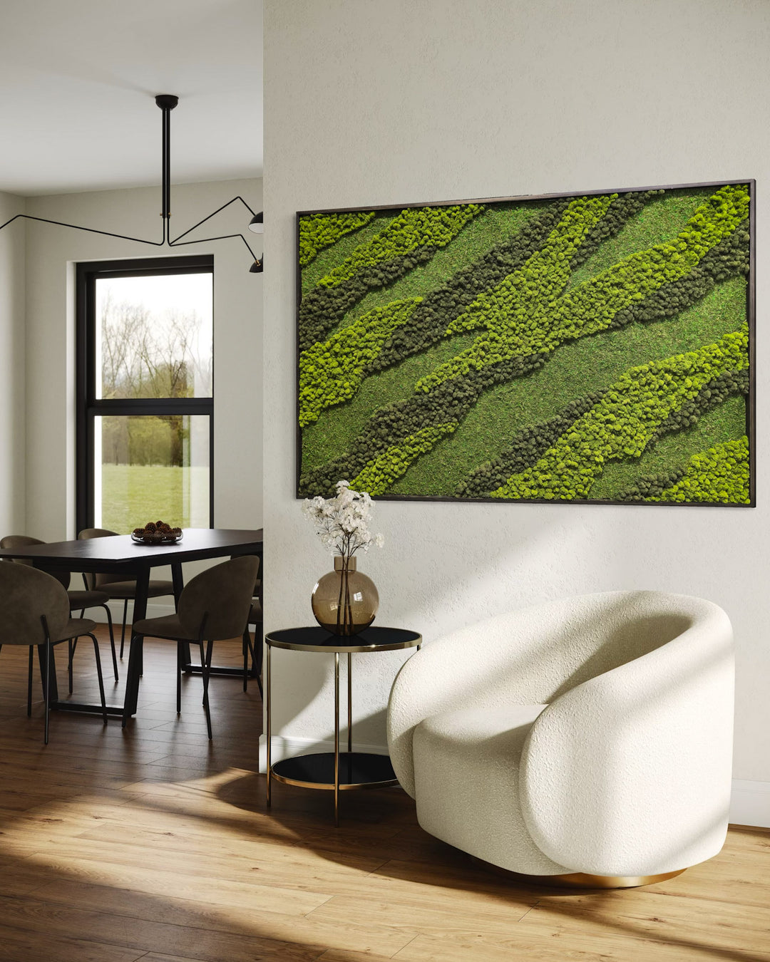 Mixed Moss Wall Art