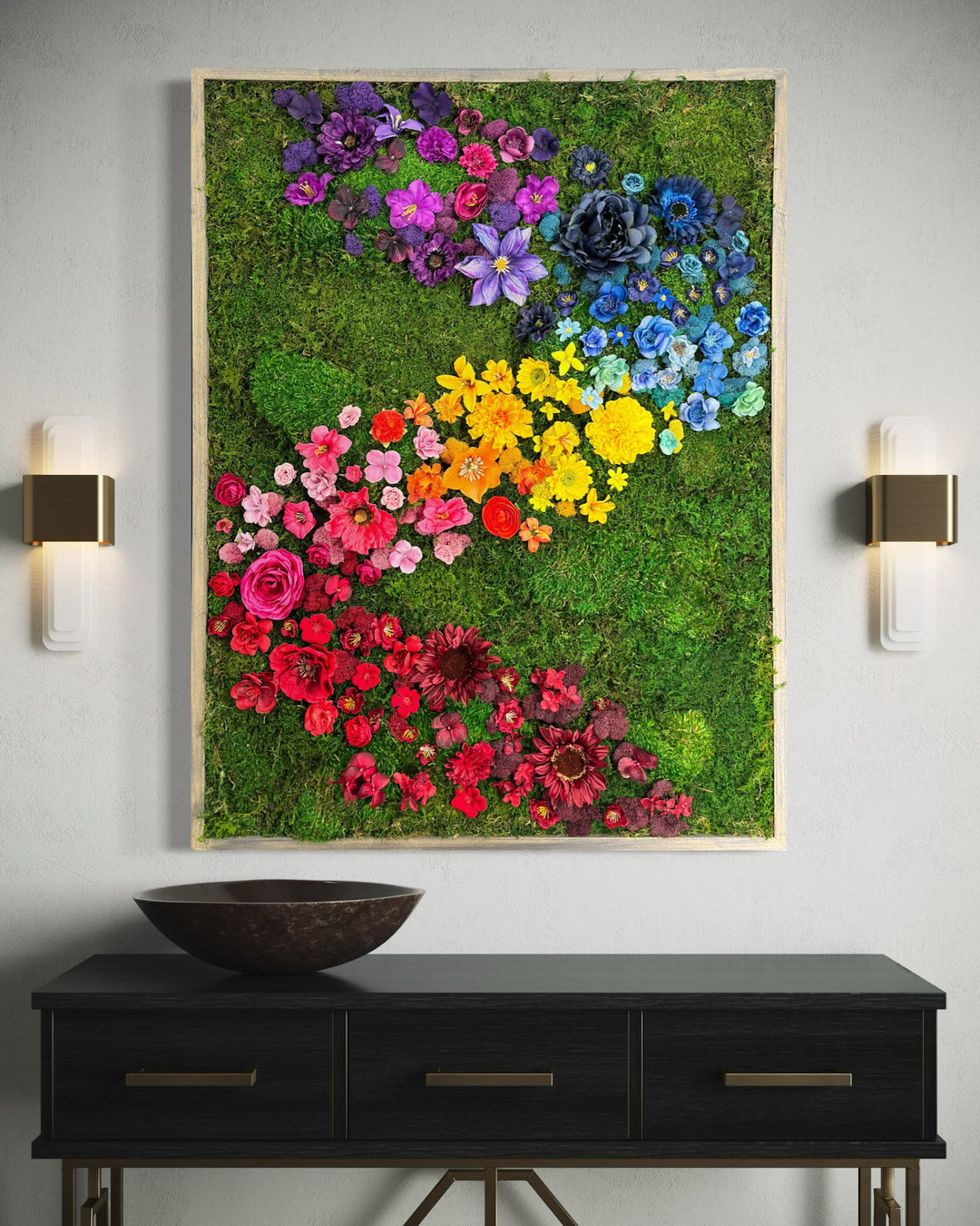 Colorful Moss Wall Art