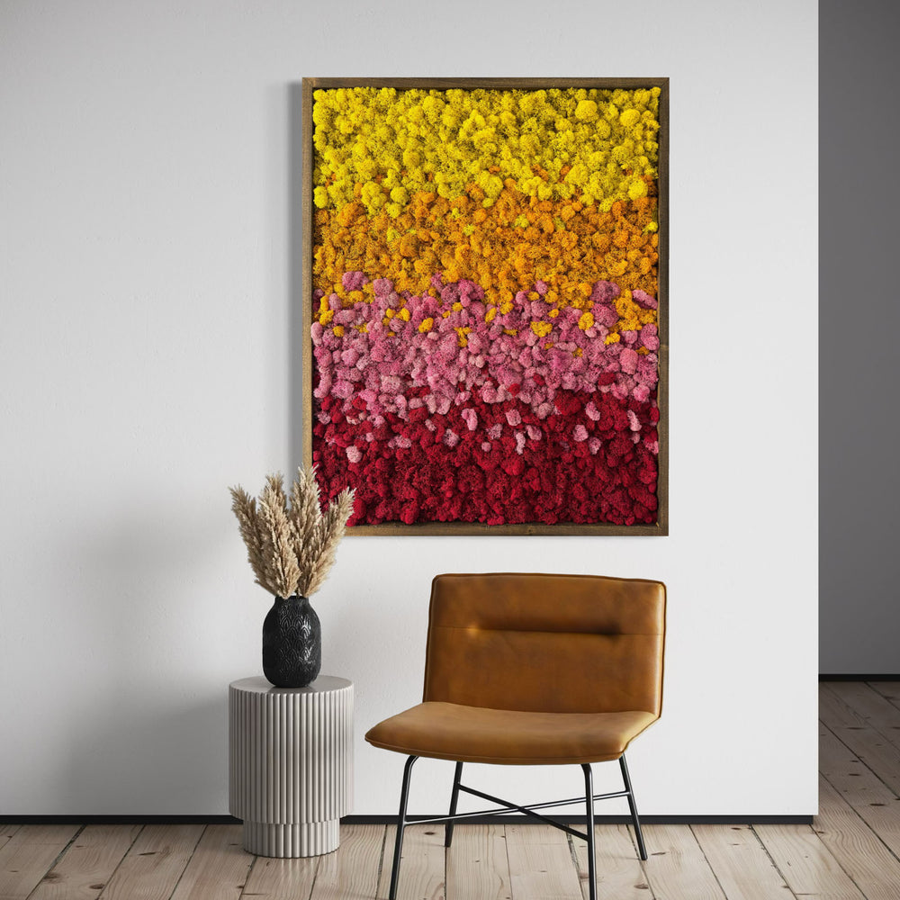 Sunset Ombre 24" x 30" - MossFusion