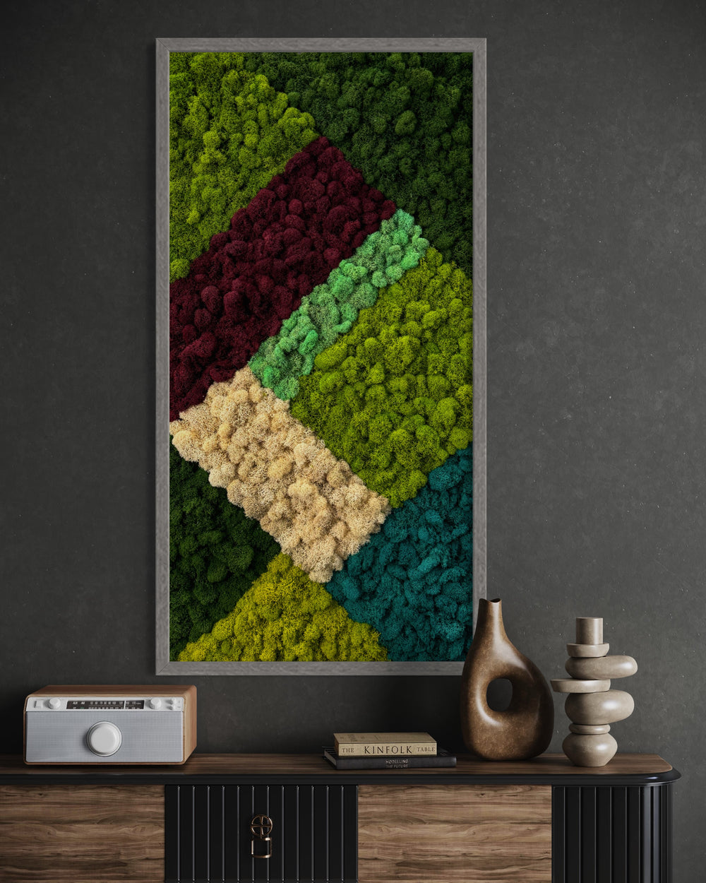 Abstract Moss Wall Art - MossFusion