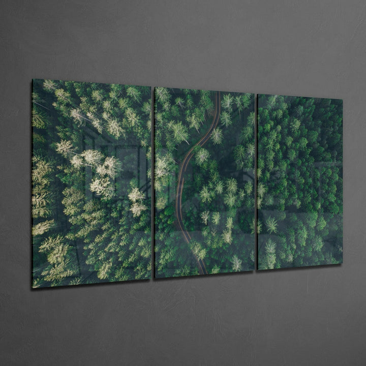 Forest Glass Wall Art