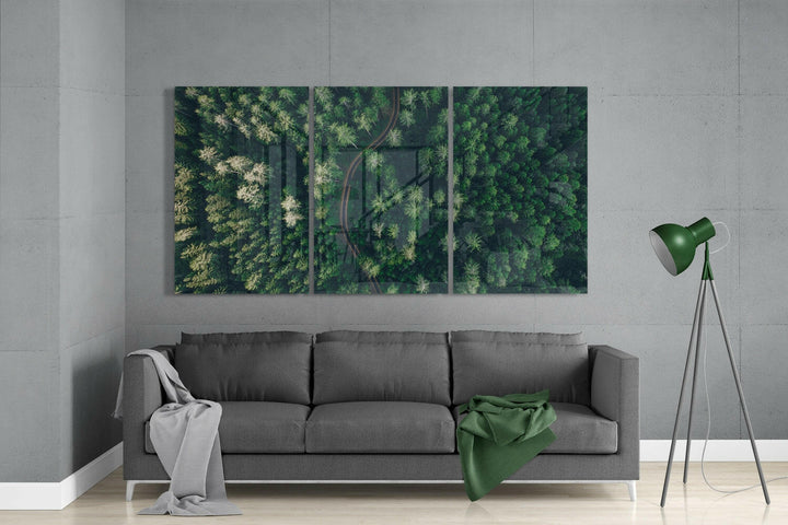 Forest Glass Wall Art