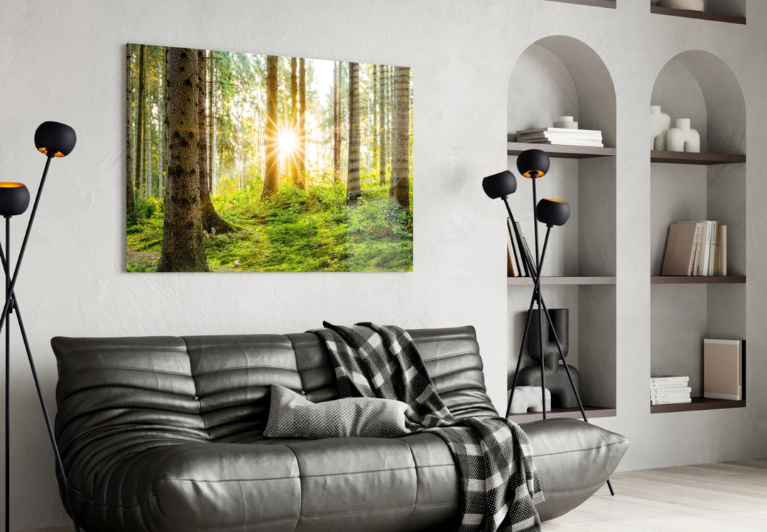 Forest Glass Wall Art