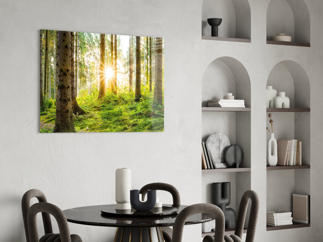 Forest Glass Wall Art