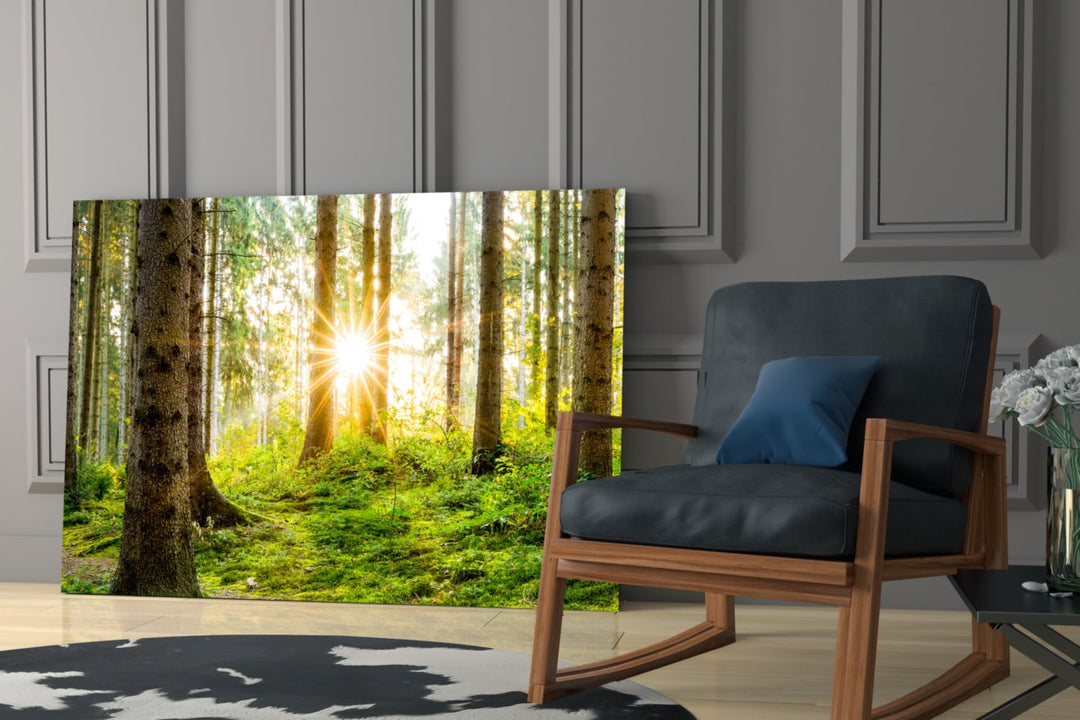 Forest Glass Wall Art