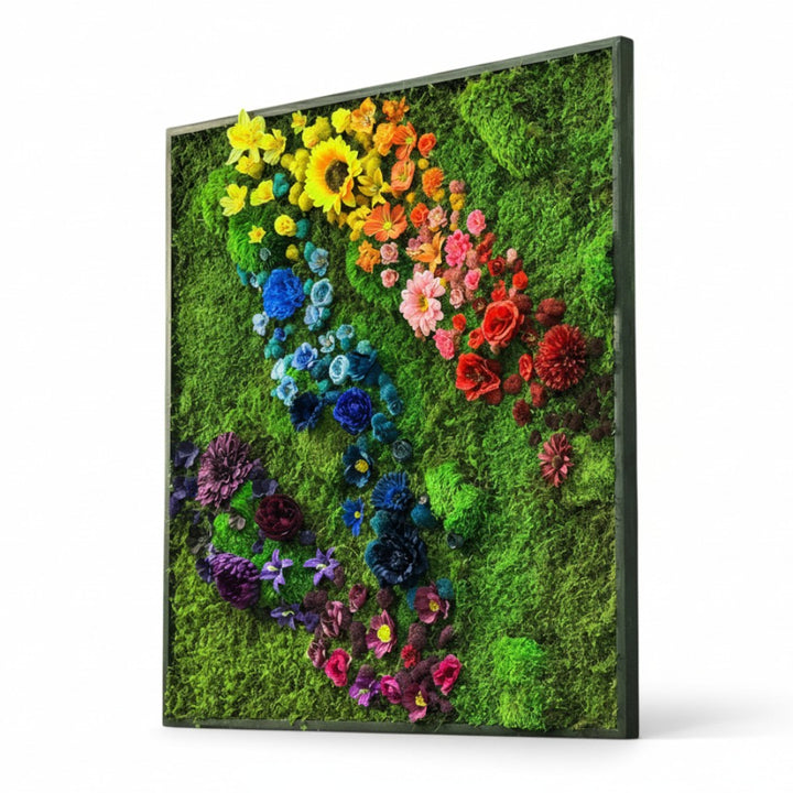 Colorful Moss Wall Art