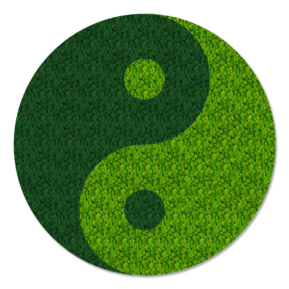Yin-Yang Moss Art - MossFusion