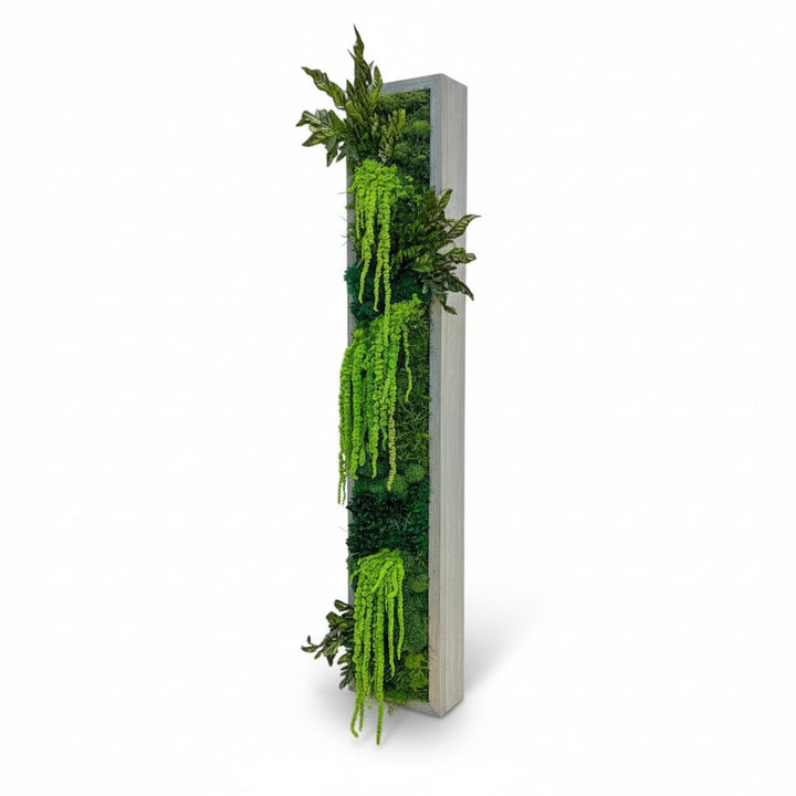 Floral Framed Moss Wall Art Strips