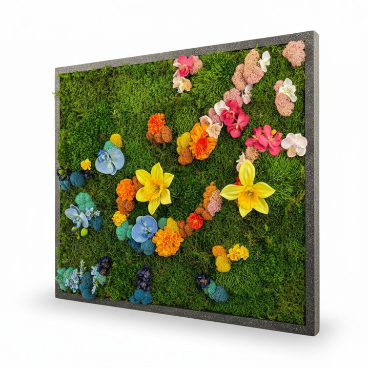 Rainbow Flora - 24" x 30"