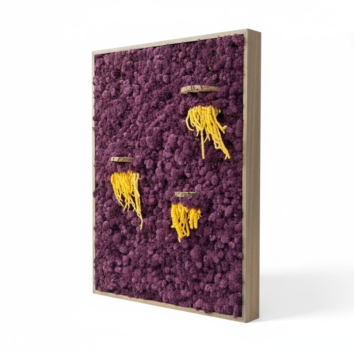 Sunflare on Plum Moss