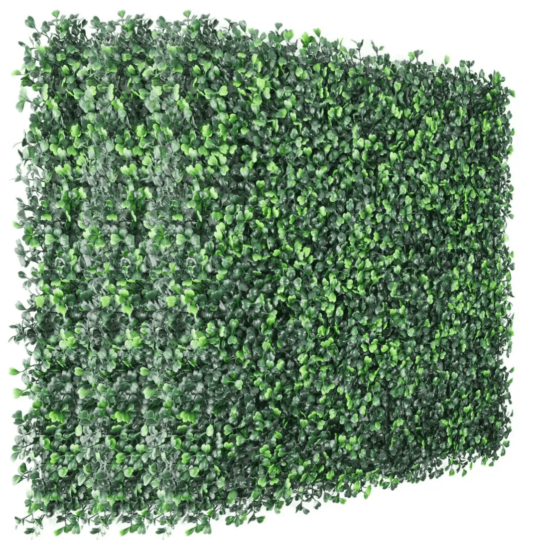 Artificial Boxwood Plant Tiles - 20" Square (Set of 4) - MossFusion