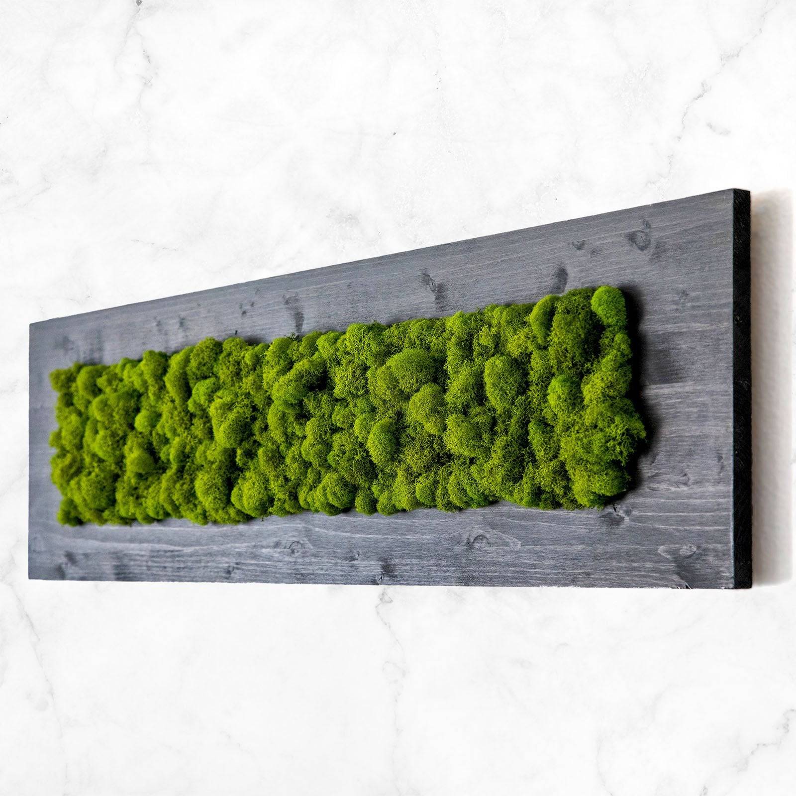 Finished Wood Moss Wall Decor for Sale