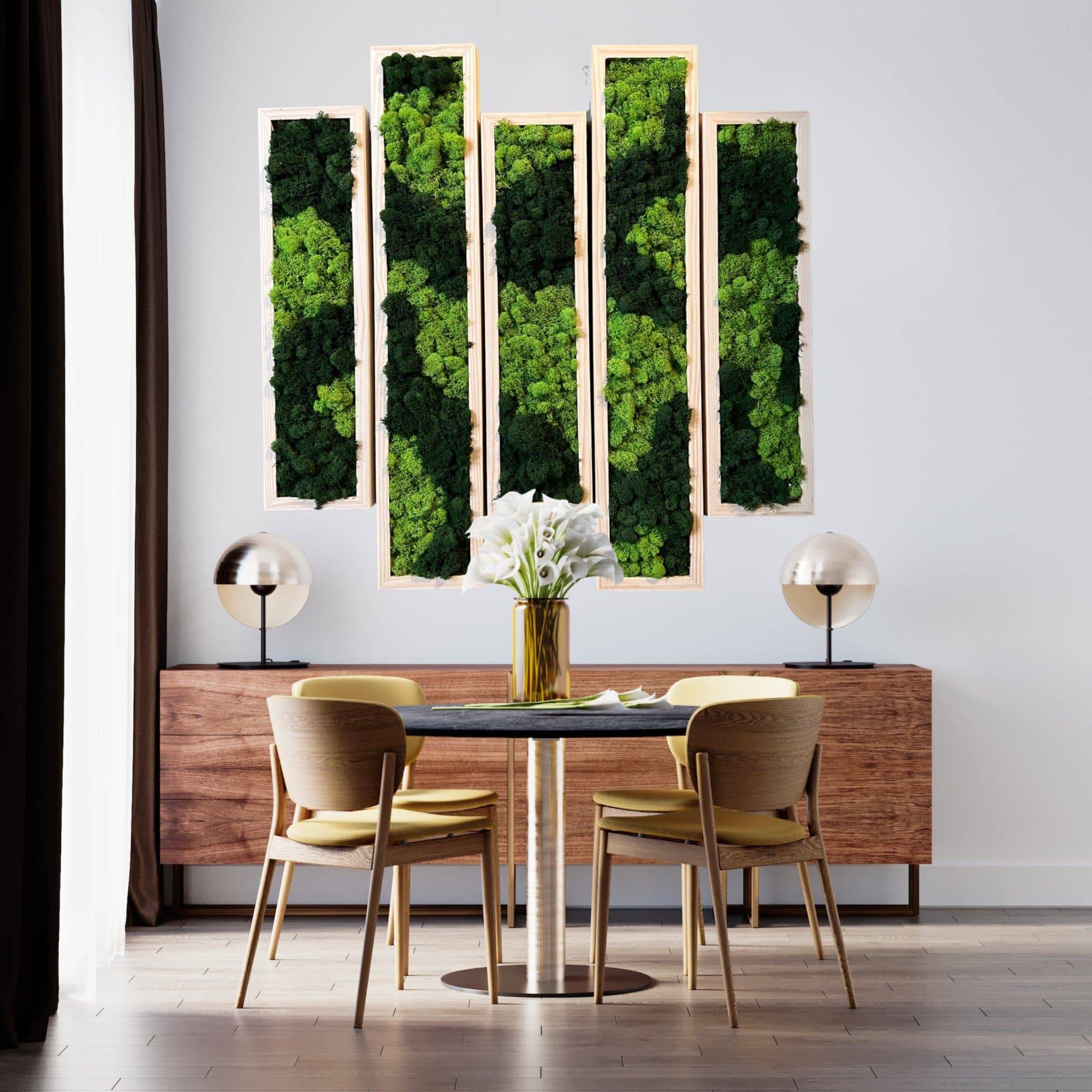Framed Moss Wall Art Strips for Sale | Moss Fusion – MossFusion