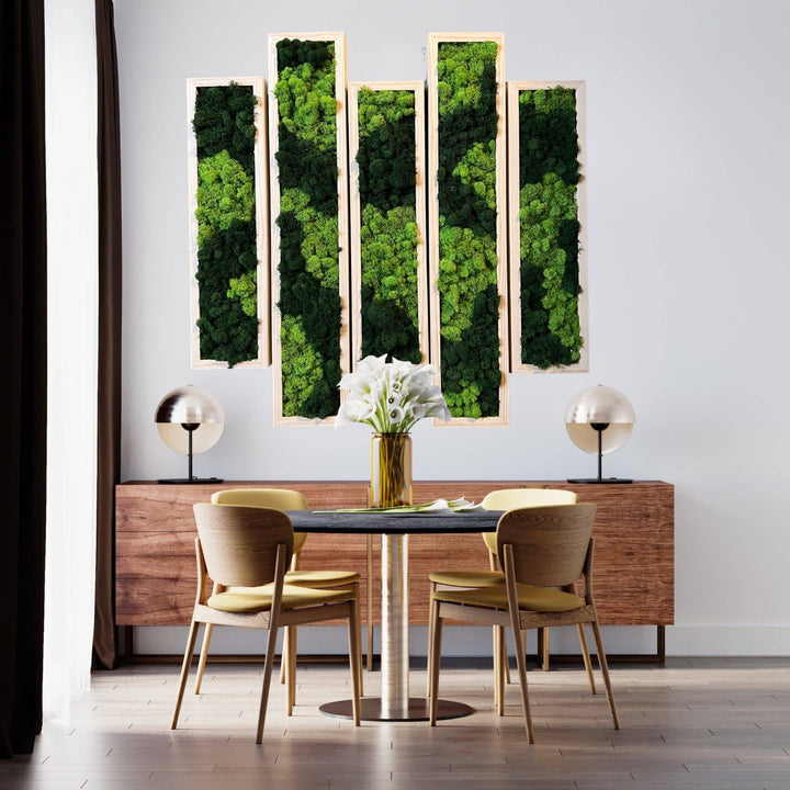 Framed Moss Wall Art Strips - MossFusion