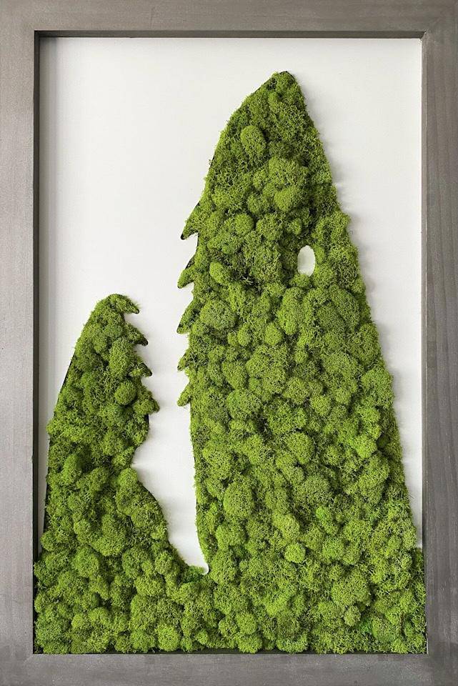 Moss Shark Wall Art - MossFusion