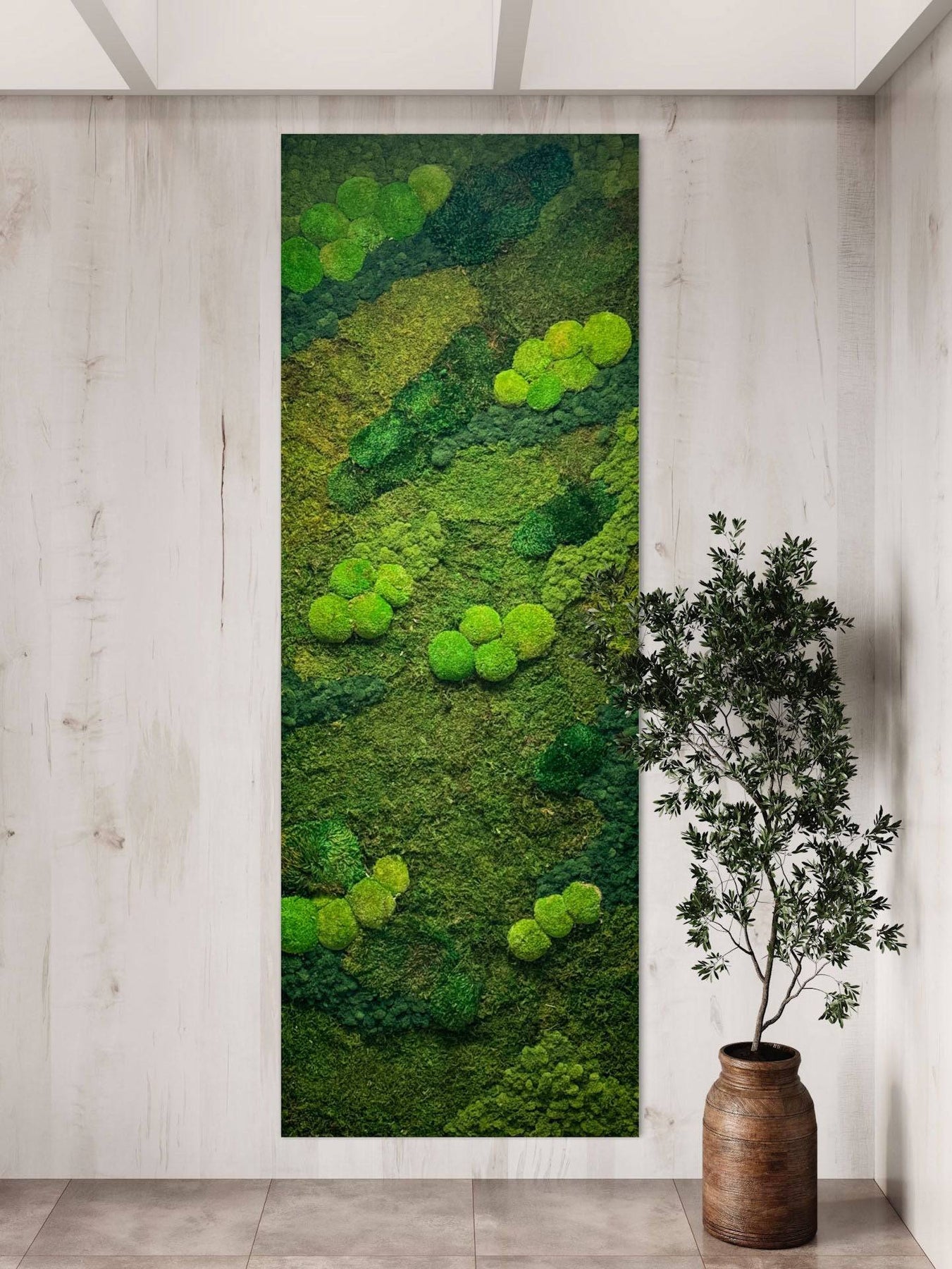 Maintaining Your Preserved Moss Wall Art